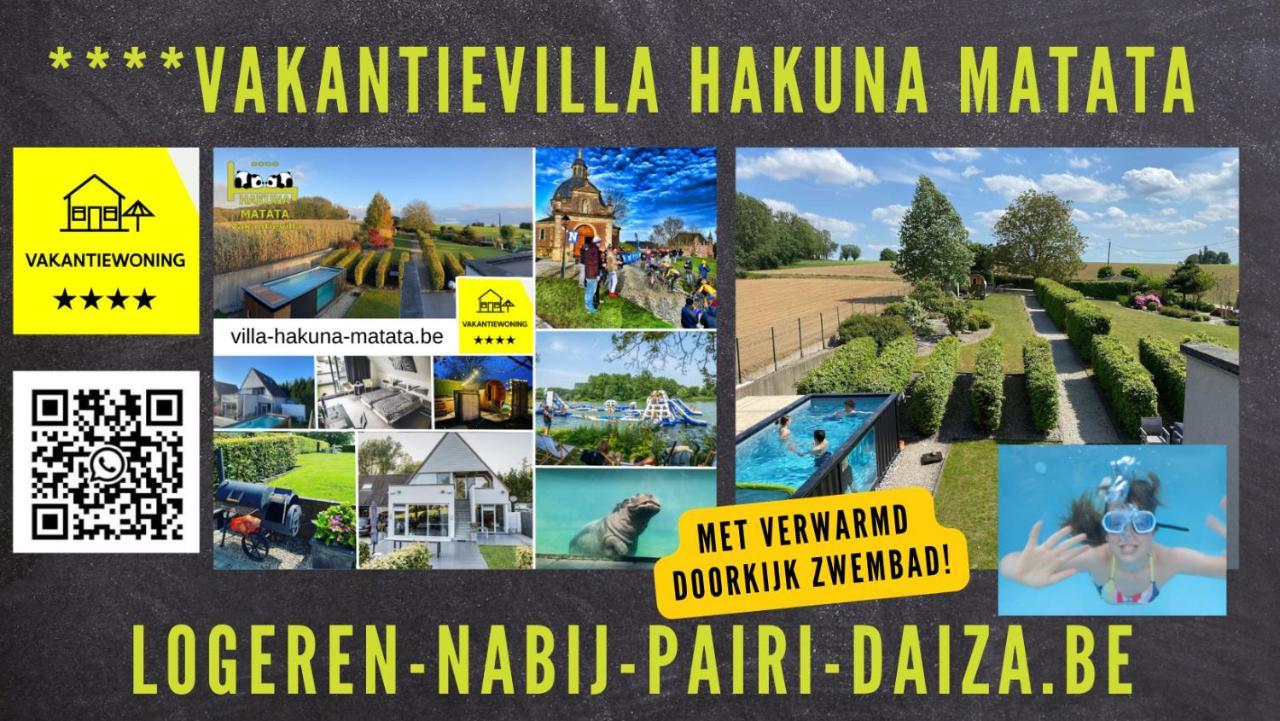 Vakantiewoning Hakuna Matata Geraardsbergen Bagian luar foto