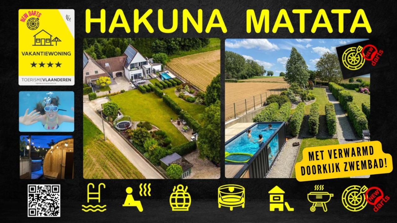 Vakantiewoning Hakuna Matata Geraardsbergen Bagian luar foto